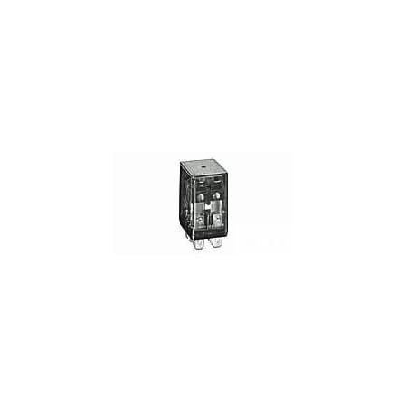 Te Connectivity Socket, Power Relay, 15 A, 2 Pins, Solder, Quick Connect 4-1393144-3